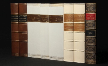 Leather Fake Faux Books