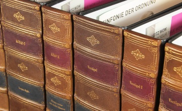 Antique Vellum Book Spines