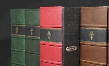 Antique Vellum Book Spines