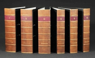 Antique Vellum Book Spines