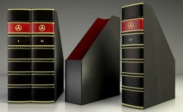 Antique Vellum Book Spines